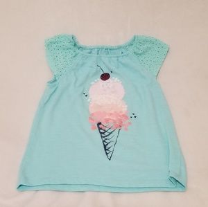 Sonoma Girls Ice Cream Knit Tshirt